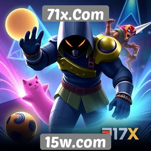 Análise da diversidade de jogos disponíveis no 71x.Com